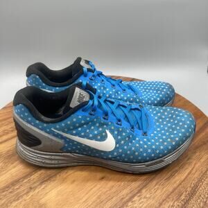 Nike Lunarglide 6 Shoes Mens Size 9.5 Blue Running Comfort Walking Road Sneakers